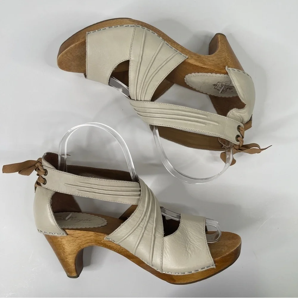 Anthropologie Miss Albright Peep Toe Heels Size 6.5